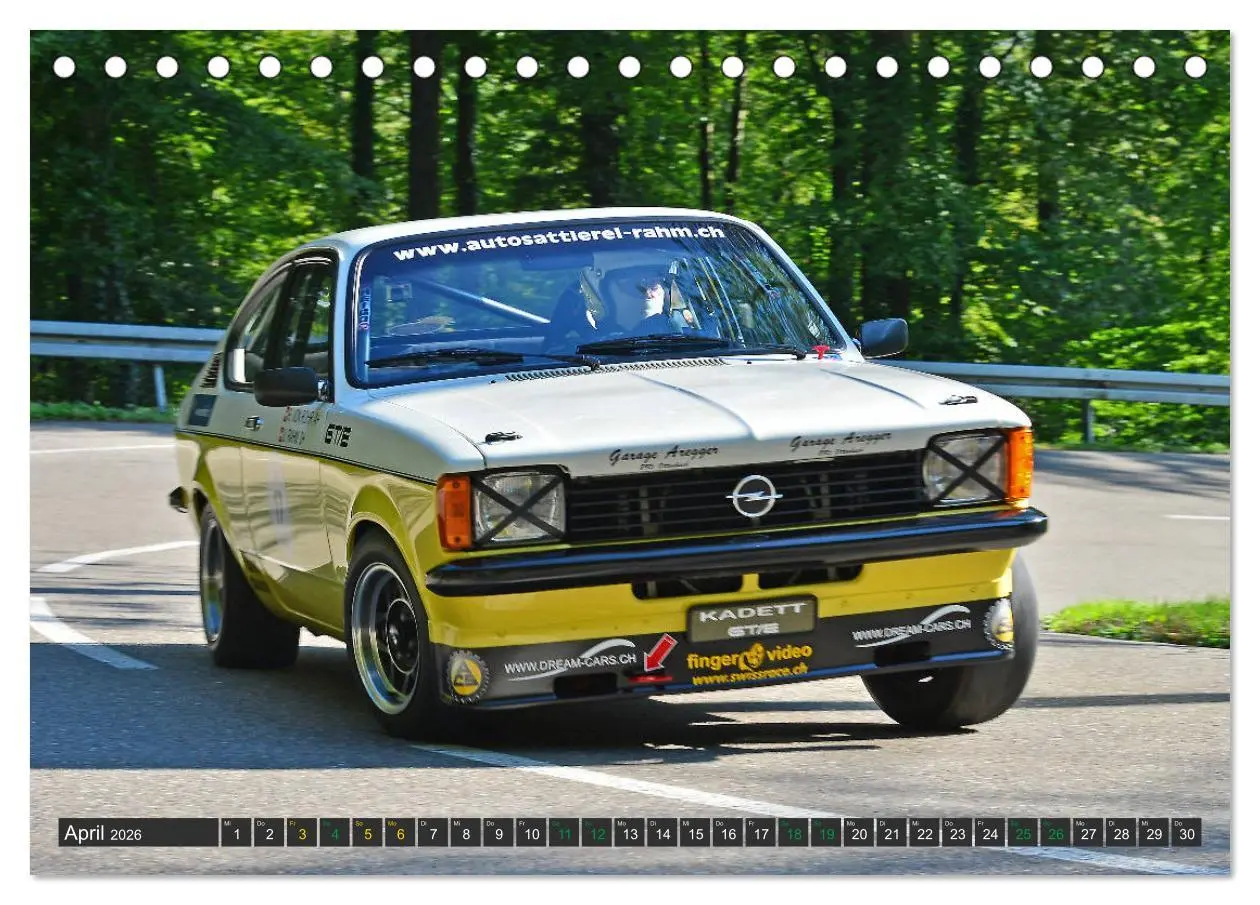 Bild: 9783457748923 | OLDTIMER BERGRENNEN - OPEL AM START (Tischkalender 2026 DIN A5...