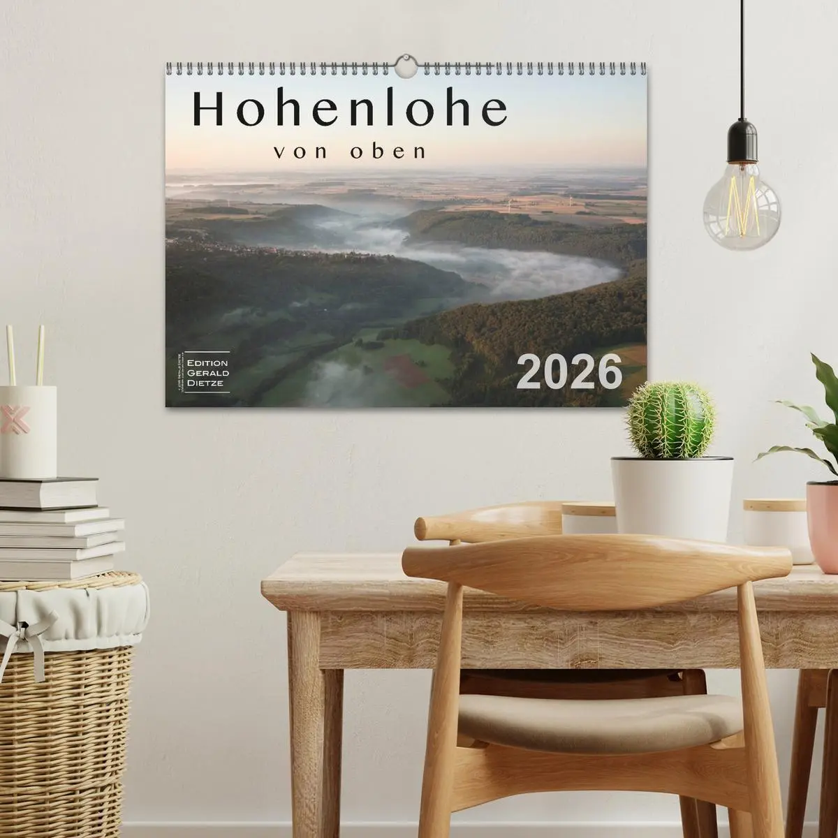 Bild: 9783516078923 | Hohenlohe von oben (Wandkalender 2026 DIN A3 quer), CALVENDO...