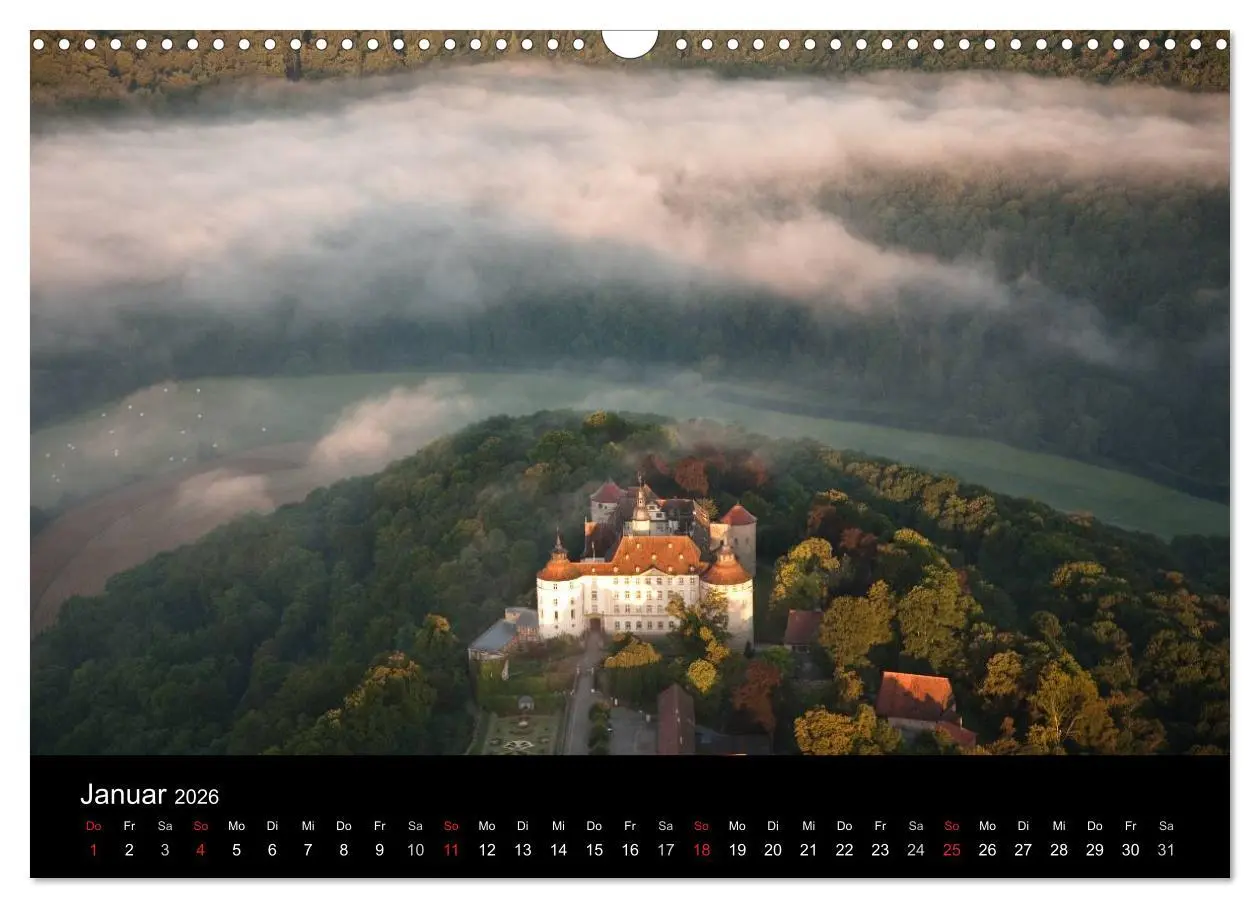 Bild: 9783516078923 | Hohenlohe von oben (Wandkalender 2026 DIN A3 quer), CALVENDO...