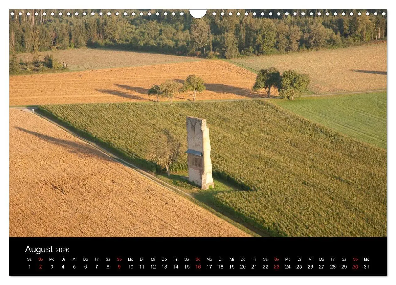 Bild: 9783516078923 | Hohenlohe von oben (Wandkalender 2026 DIN A3 quer), CALVENDO...
