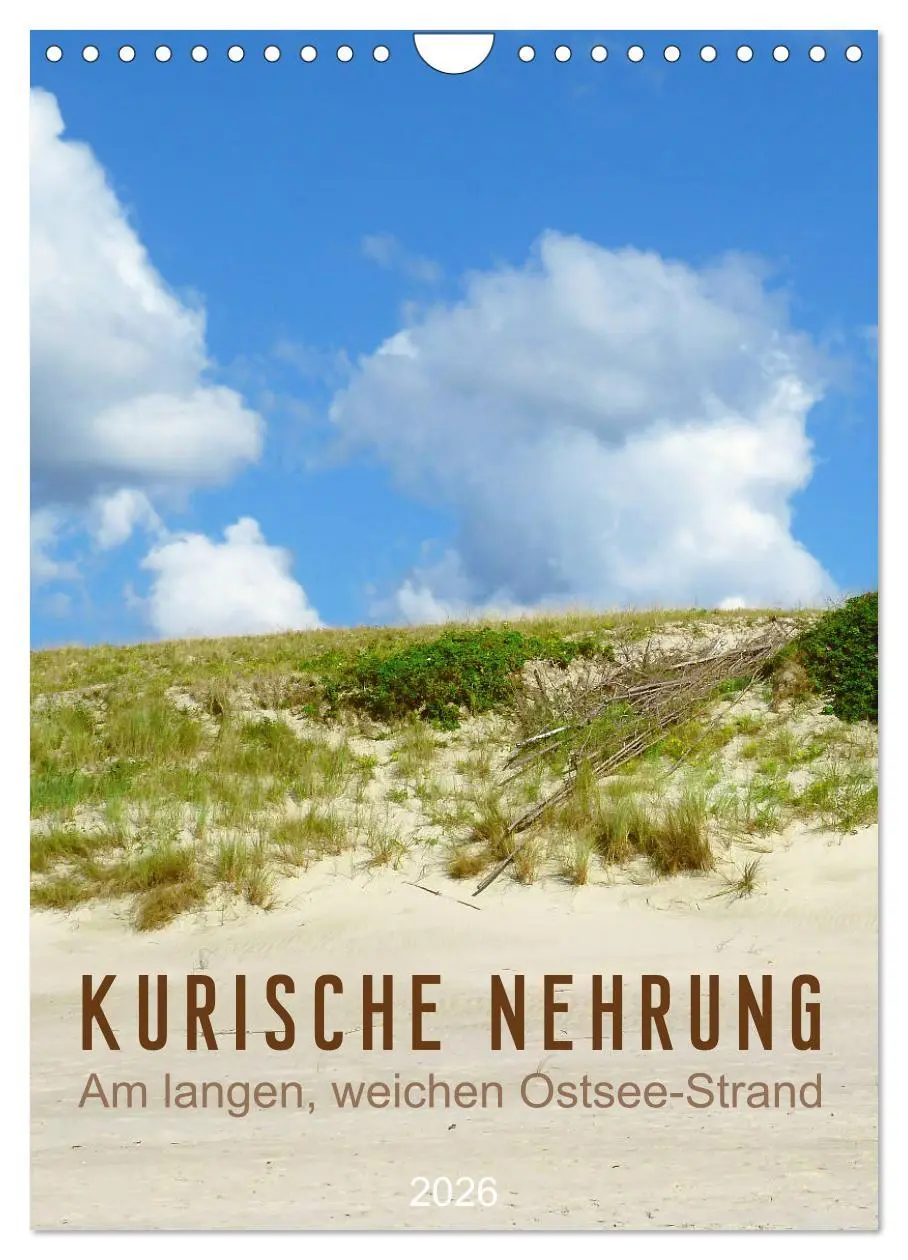 Cover: 9783516388923 | Kurische Nehrung - Am langen, weichen Ostsee-Strand (Wandkalender...