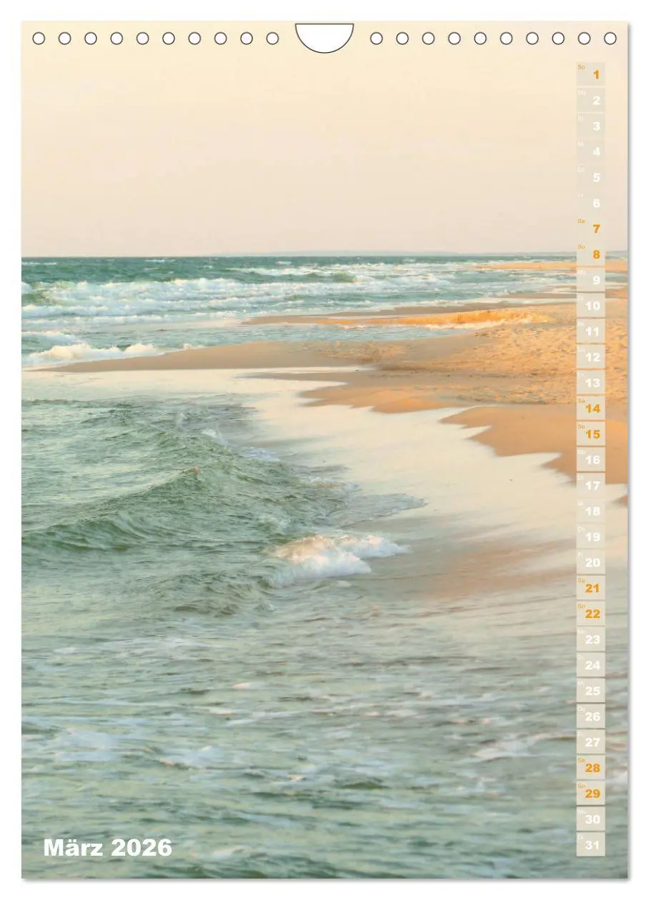 Bild: 9783516388923 | Kurische Nehrung - Am langen, weichen Ostsee-Strand (Wandkalender...