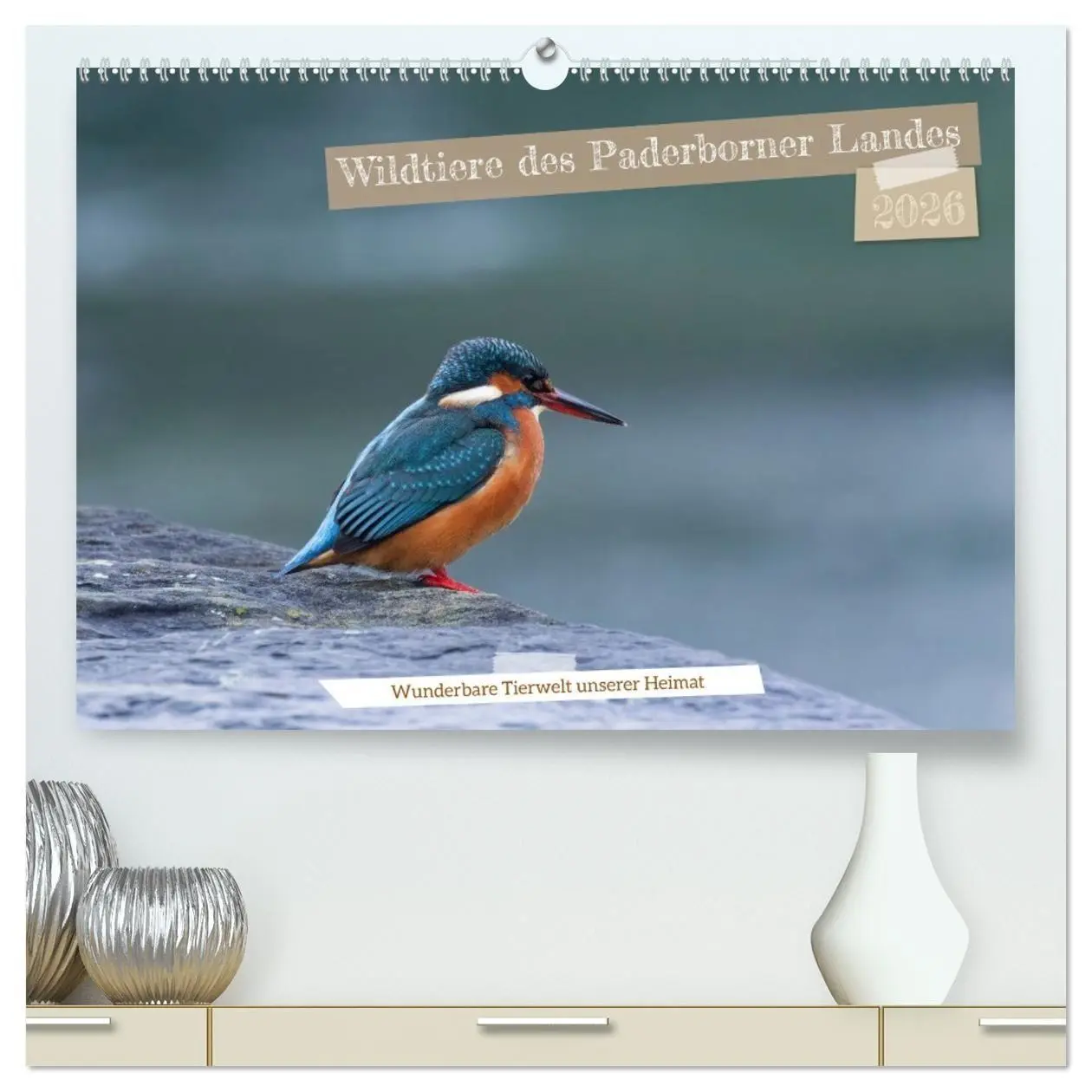 Cover: 9783516698923 | Wildtiere des Paderborner Landes (hochwertiger Premium Wandkalender...