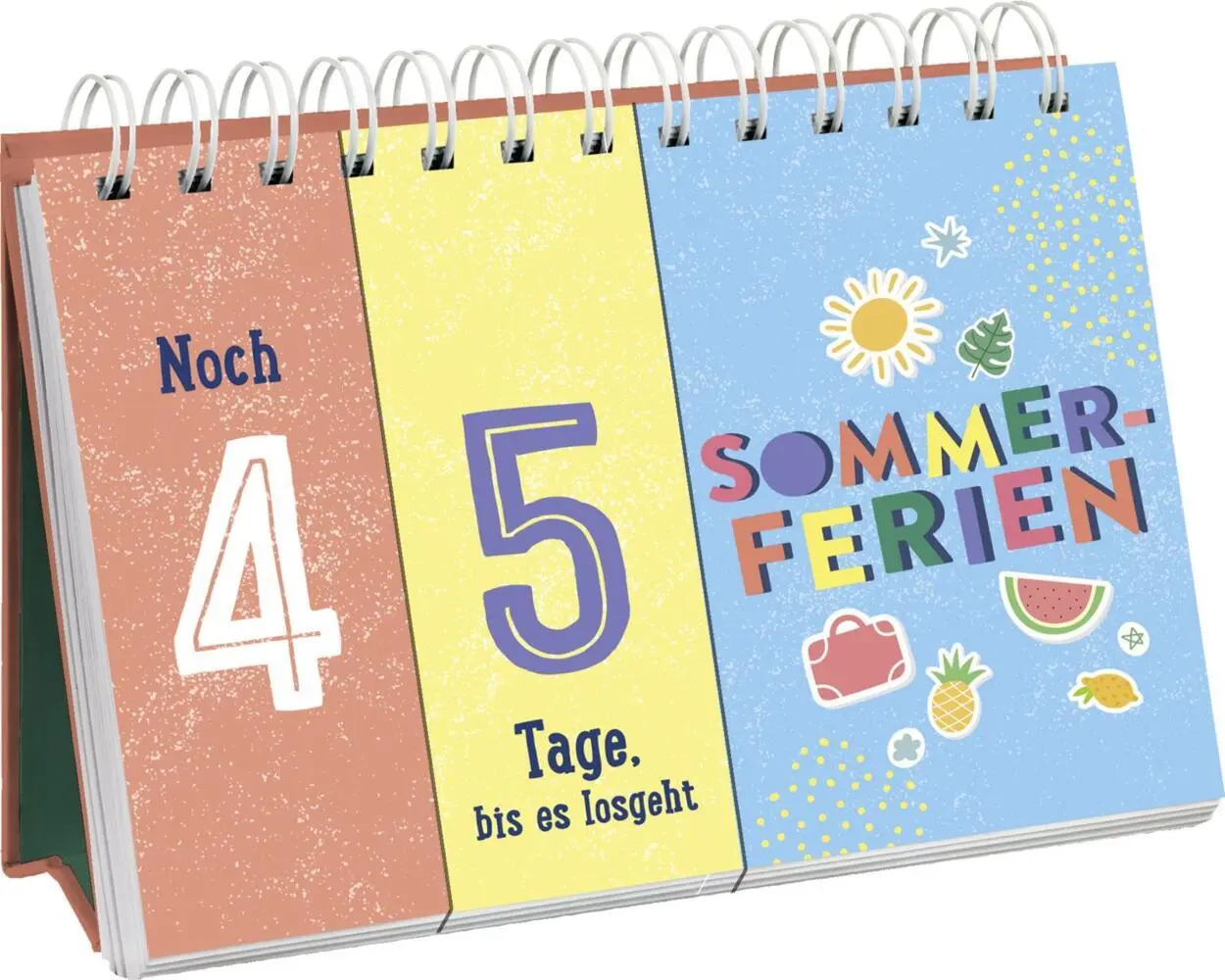 Bild: 9783629008923 | Mein Ferien-Countdown | Pattloch Verlag | Taschenbuch | Spiralbindung