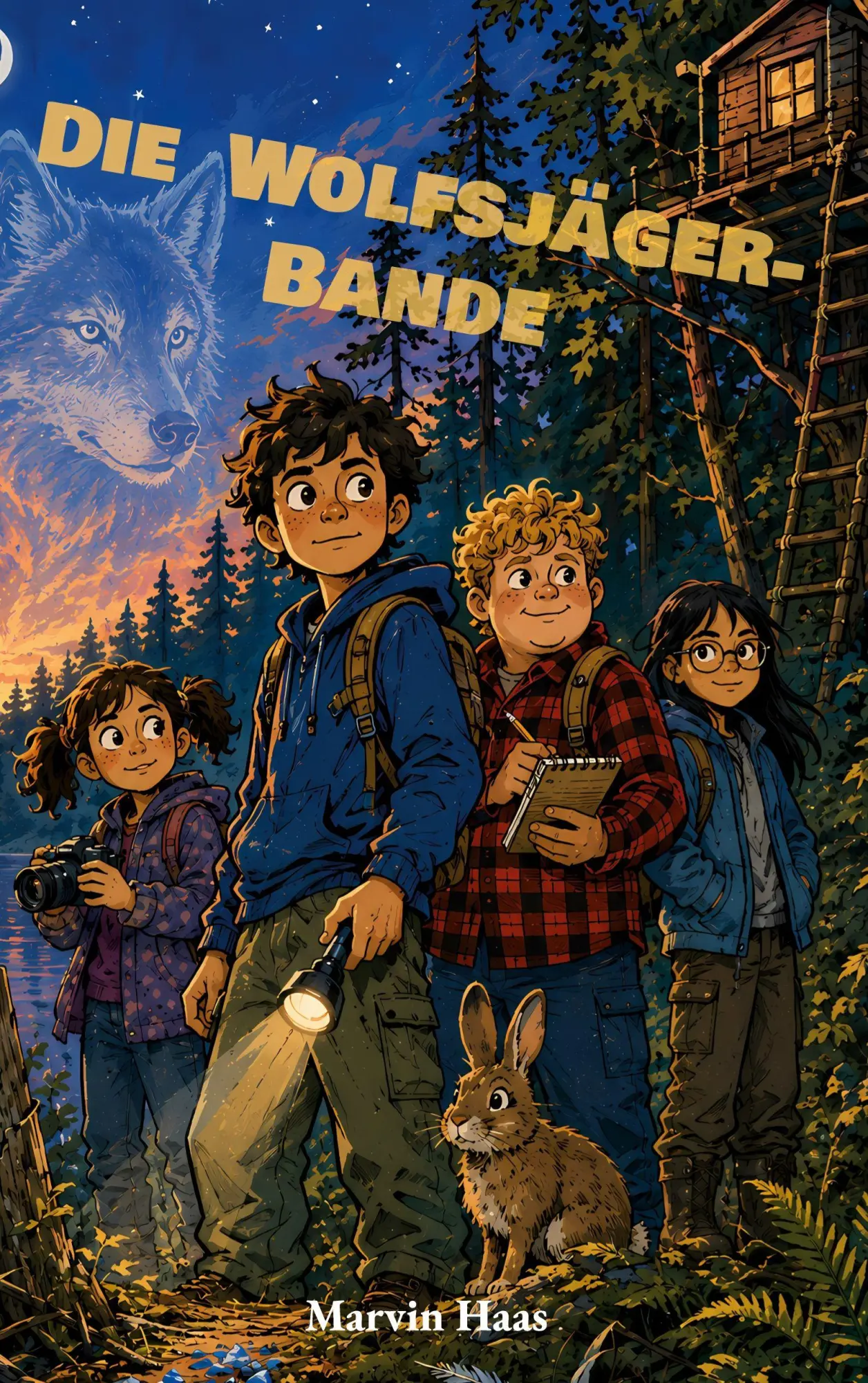 Cover: 9783695728923 | Die Wolfsjäger-Bande | Marvin Haas | Taschenbuch | 284 S. | Deutsch