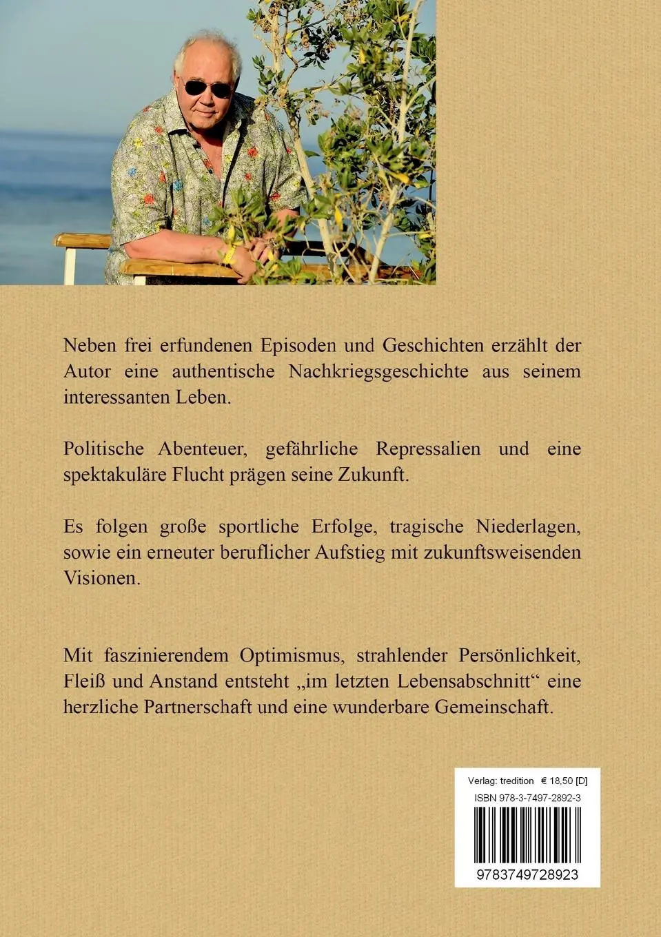 Rückseite: 9783749728923 | Sein LEBEN war KAMPF | Ost-West-Dramatik Neuauflage! | Harald Felsch
