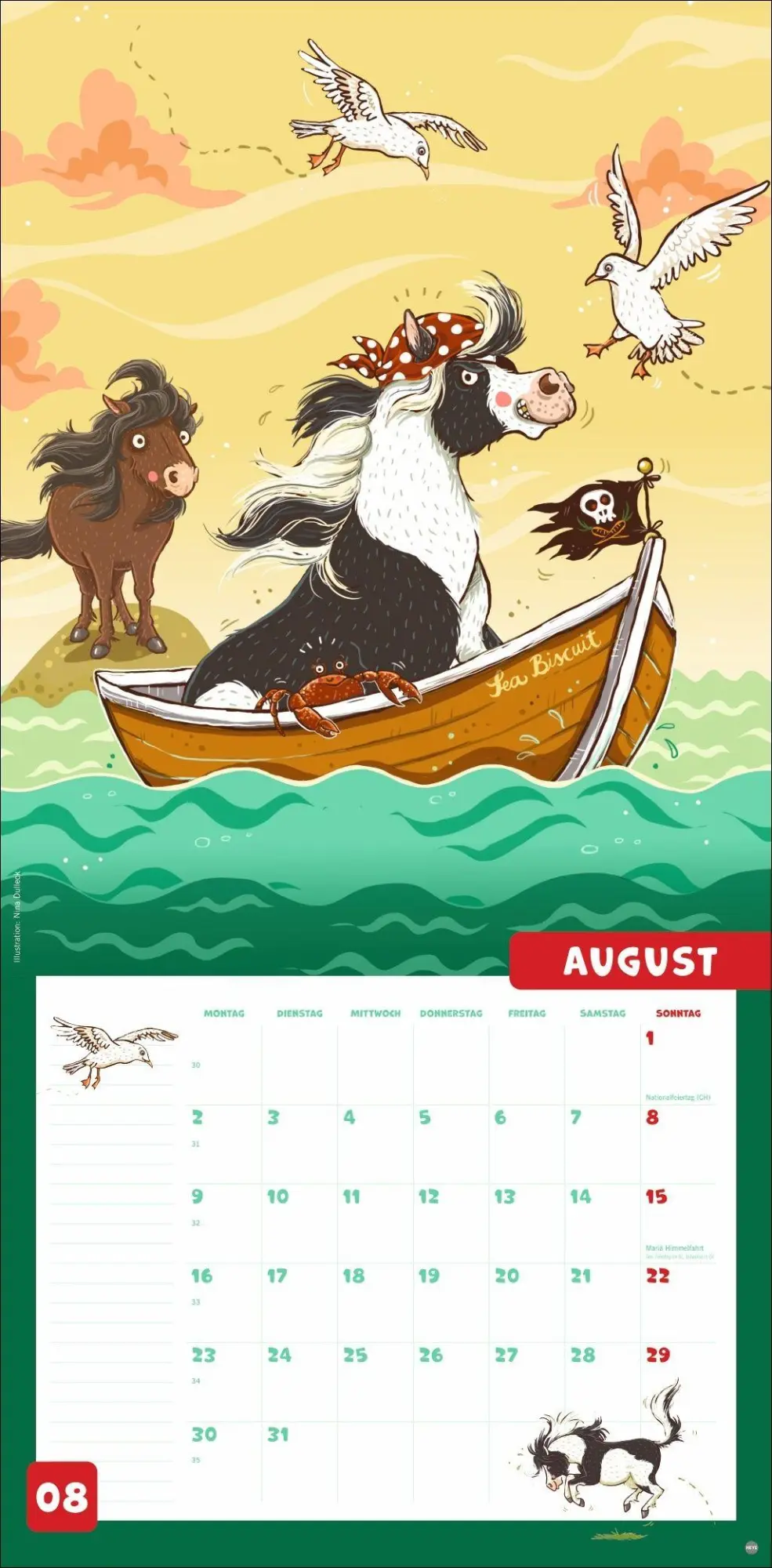 Bild: 9783756418923 | Haferhorde Broschurkalender 2027 | Suza Kolb | Kalender | 28 S. | 2027