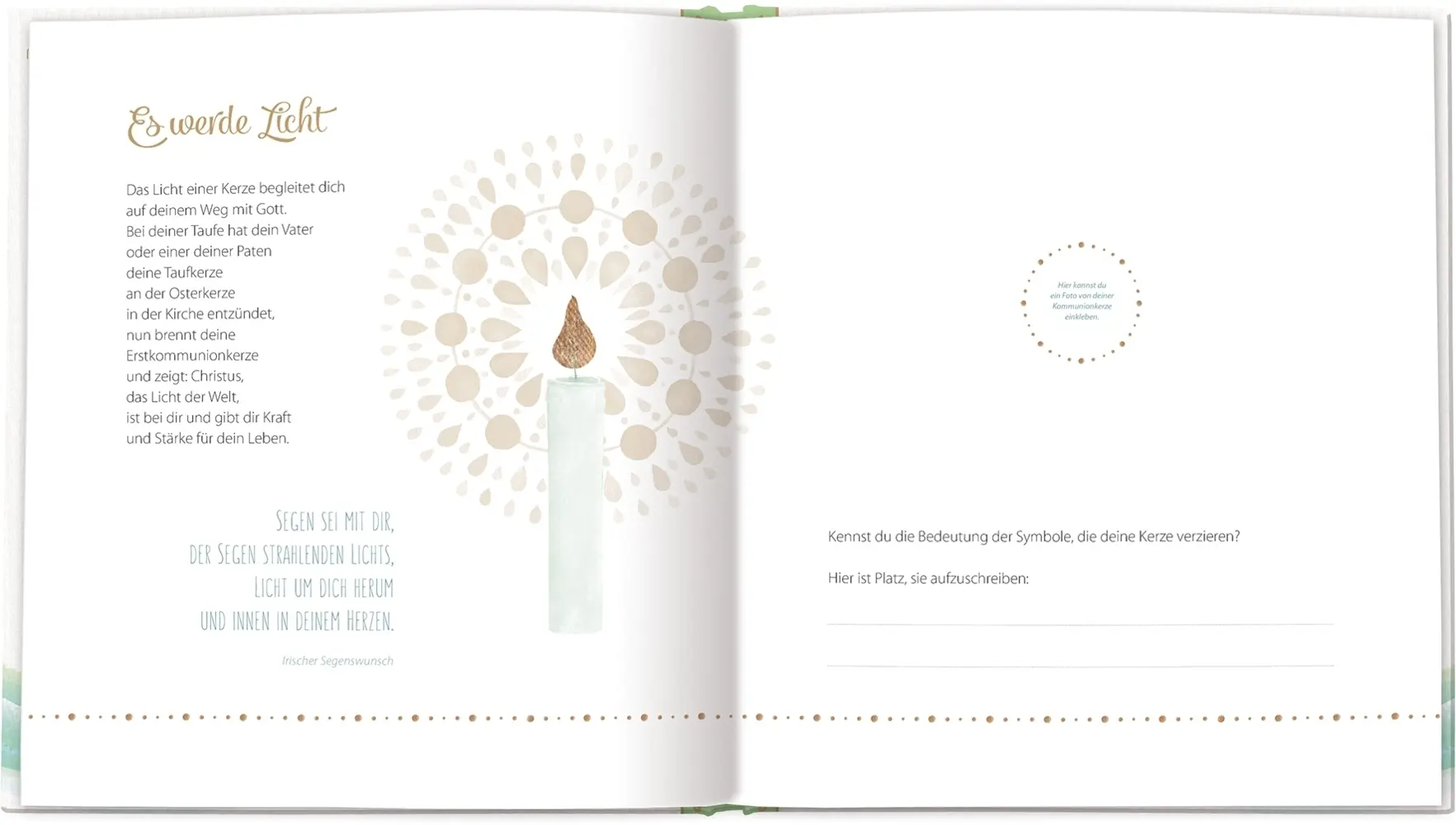 Bild: 9783766628923 | Jesus ist in unserer Mitte | Erinnerungsalbum | Anna Salmen-Legler