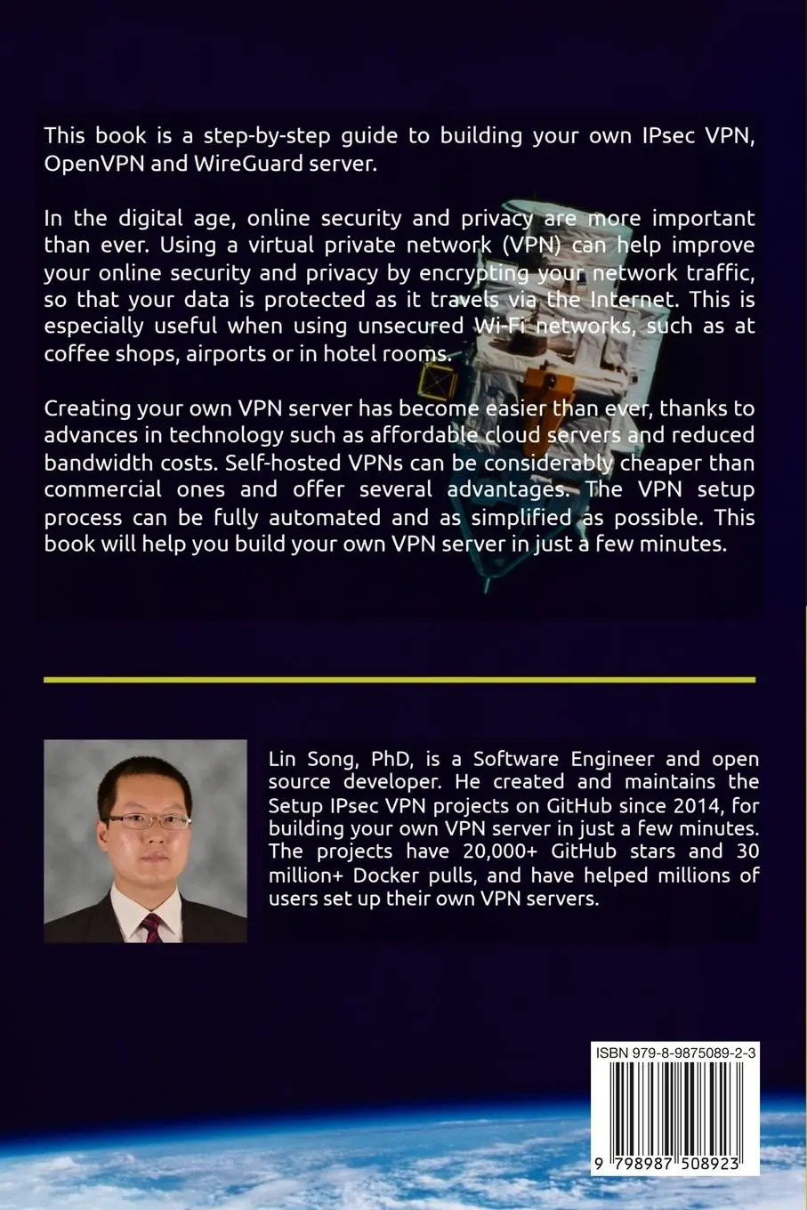 Rückseite: 9798987508923 | Build Your Own VPN Server | A Step by Step Guide | Lin Song | Buch