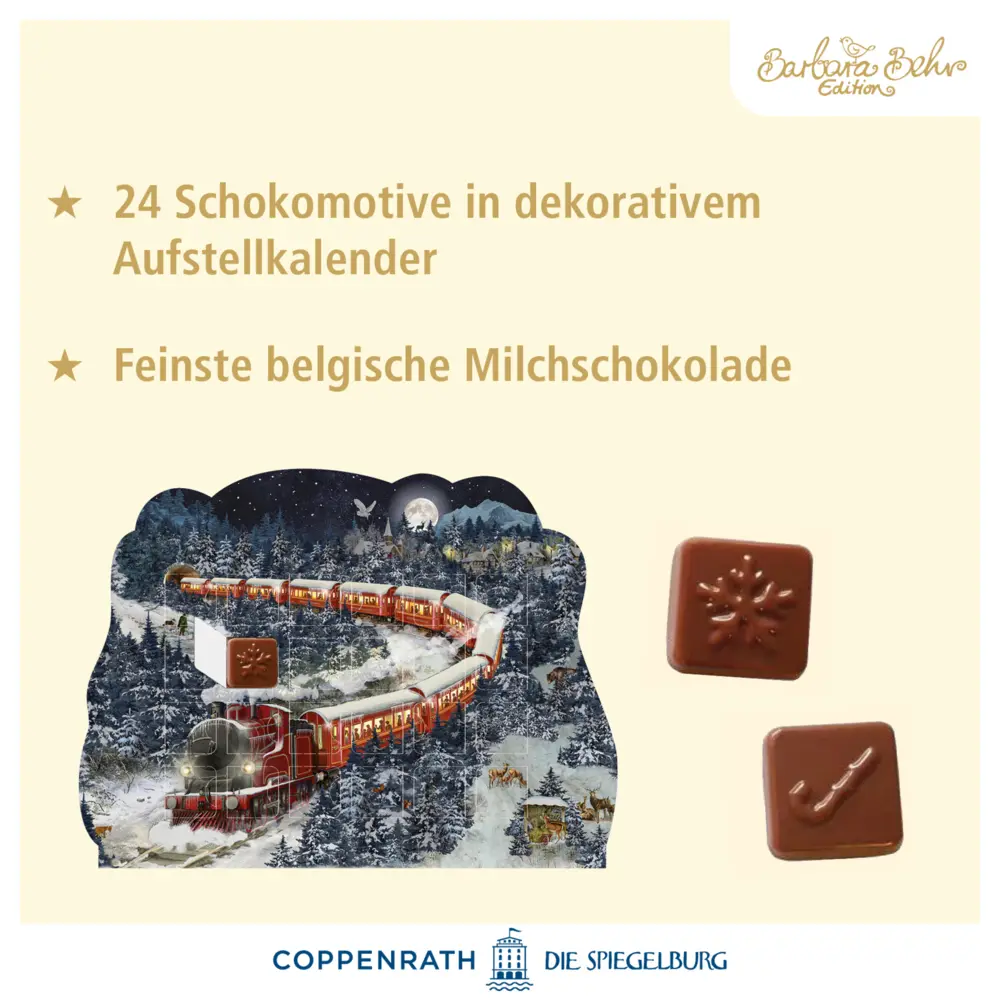 Bild: 4050003959023 | Adventskalender-Schokolade - Weihnachtsexpress | Kalender | 1 S.