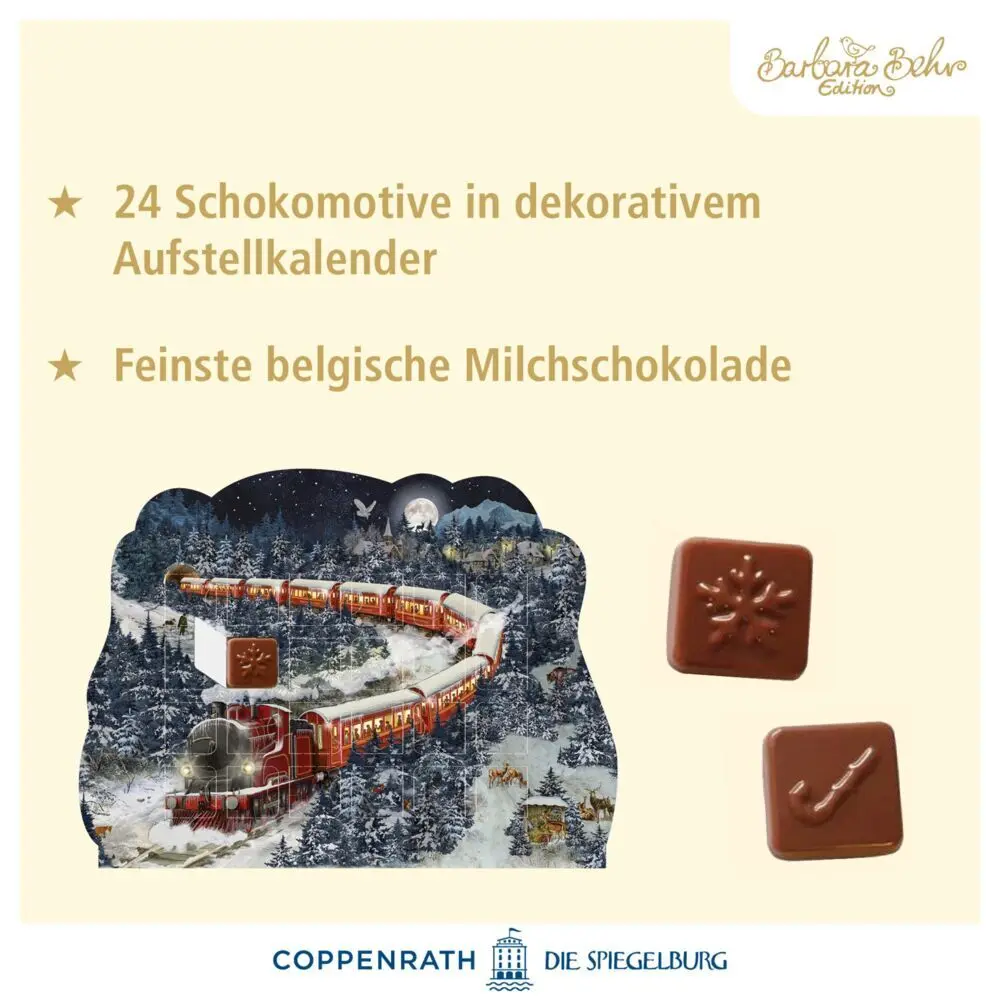 Bild: 4050003959023 | Adventskalender-Schokolade - Weihnachtsexpress | Kalender | 1 S.