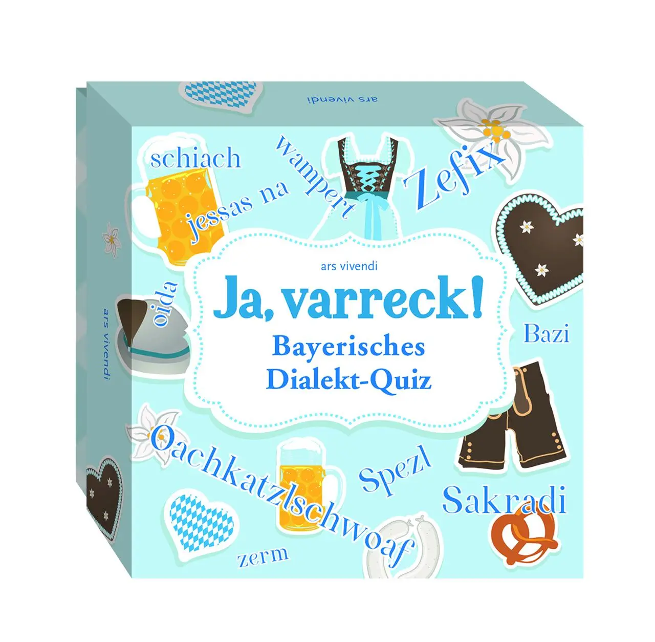 Cover: 4250364119023 | Ja, varreck! Bayerisches Dialekt-Quiz | Julia Christ | Spiel | 66 S.
