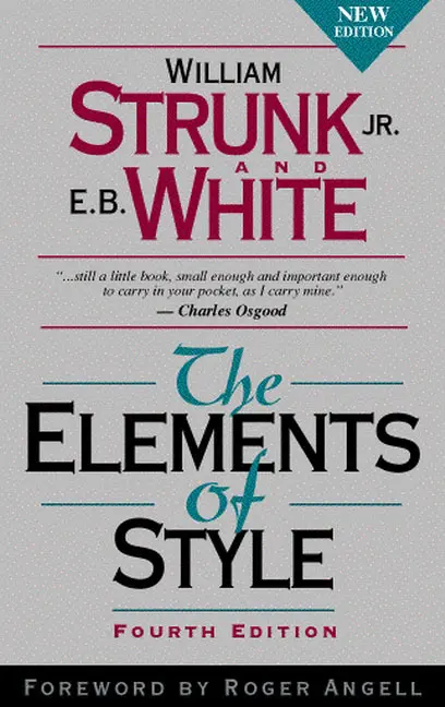 Cover: 9780205309023 | The Elements of Style | William, Jr. Strunk (u. a.) | Taschenbuch