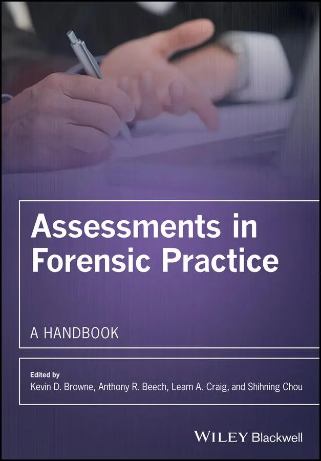 Cover: 9780470019023 | Assessments in Forensic Practice | A Handbook | Kevin D Browne (u. a.)