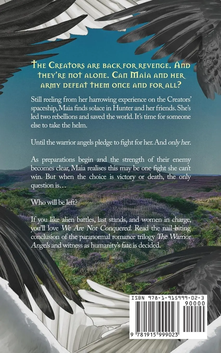 Rückseite: 9781915999023 | We Are Not Conquered | An Apocalyptic Angel Romance | Little | Buch
