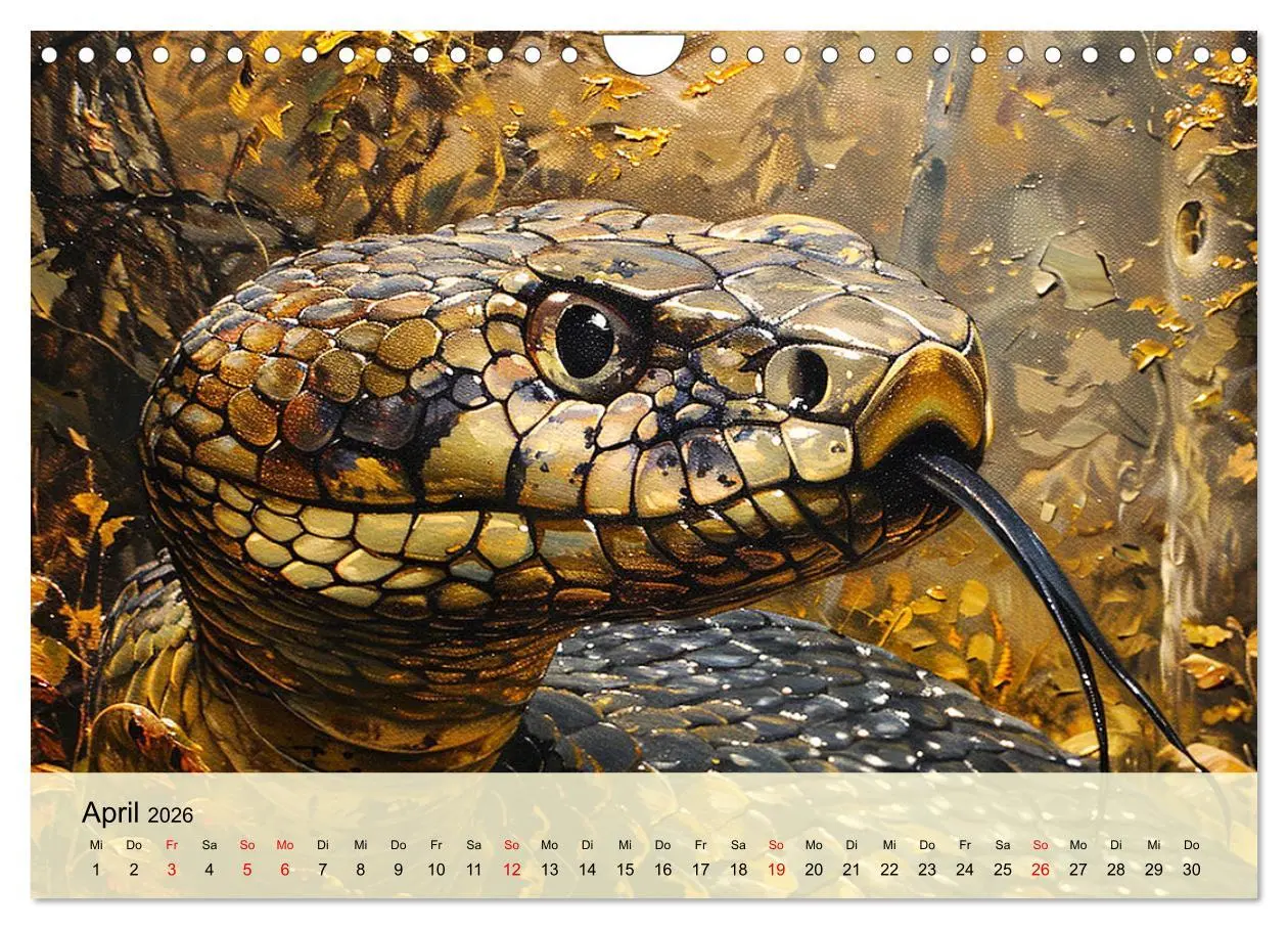Bild: 9783457329023 | Schlangen. Faszination Reptilien. Kunstvolle Paintings...