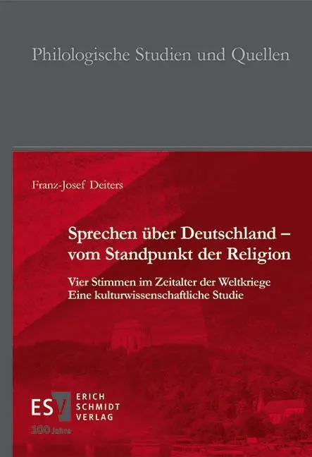 Cover: 9783503239023 | Sprechen über Deutschland - vom Standpunkt der Religion | Deiters