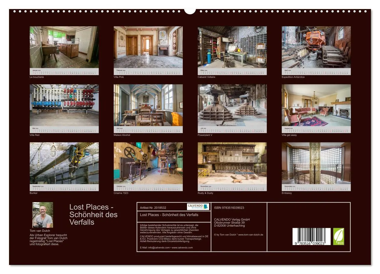 Bild: 9783516039023 | Lost Places - Schönheit des Verfalls (hochwertiger Premium...
