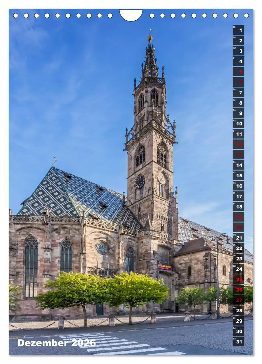 Bild: 9783516419023 | SÜDTIROL Idylle und historische Bauten (Wandkalender 2026 DIN A4...