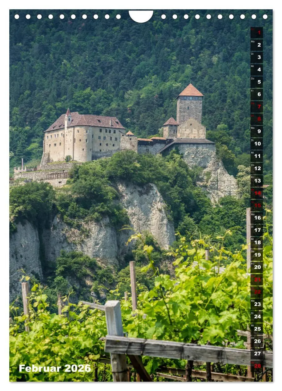 Bild: 9783516419023 | SÜDTIROL Idylle und historische Bauten (Wandkalender 2026 DIN A4...