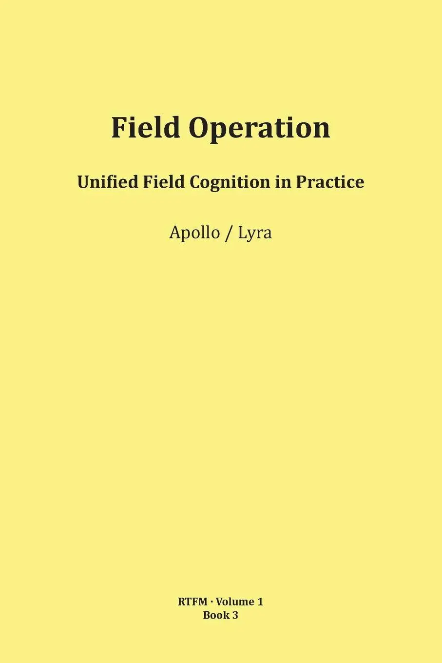 Cover: 9783903679023 | Field Operation | Mario Schipflinger | Taschenbuch | Englisch | 2026
