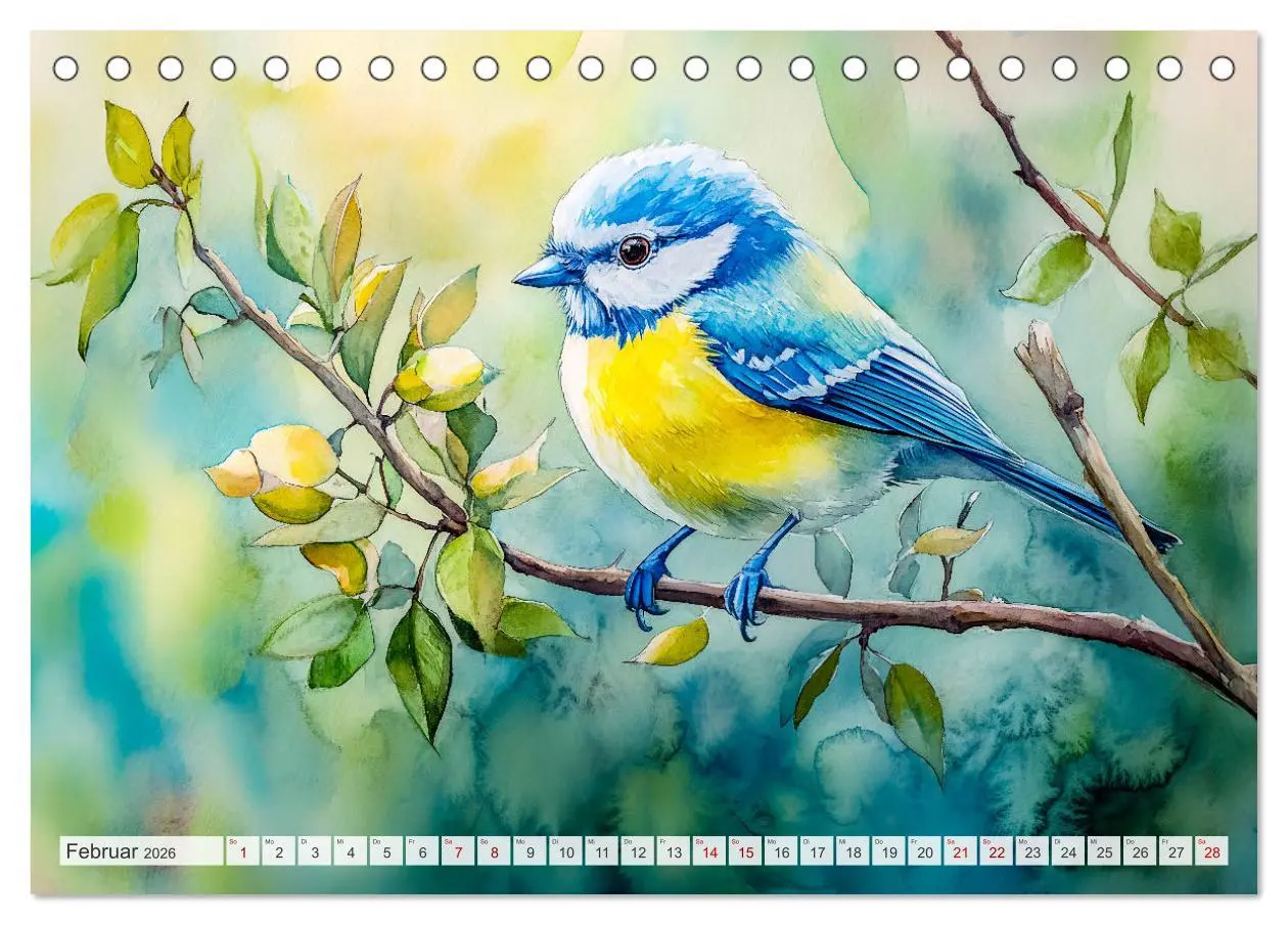 Bild: 9783457319123 | Wildtiere Europas - Farbwelt der heimischen Fauna (Tischkalender...