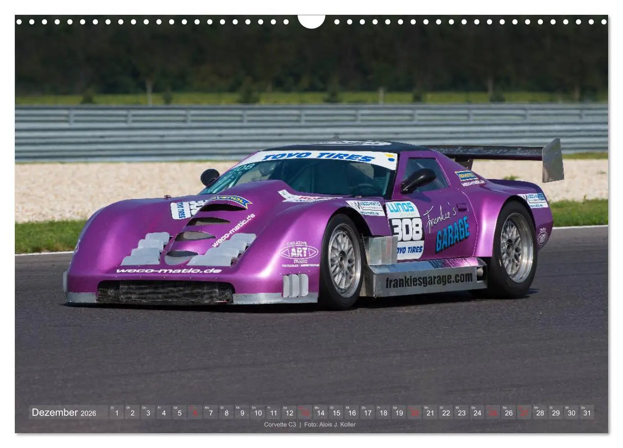 Bild: 9783457869123 | Corvette Racing 2026 (Wandkalender 2026 DIN A3 quer), CALVENDO...