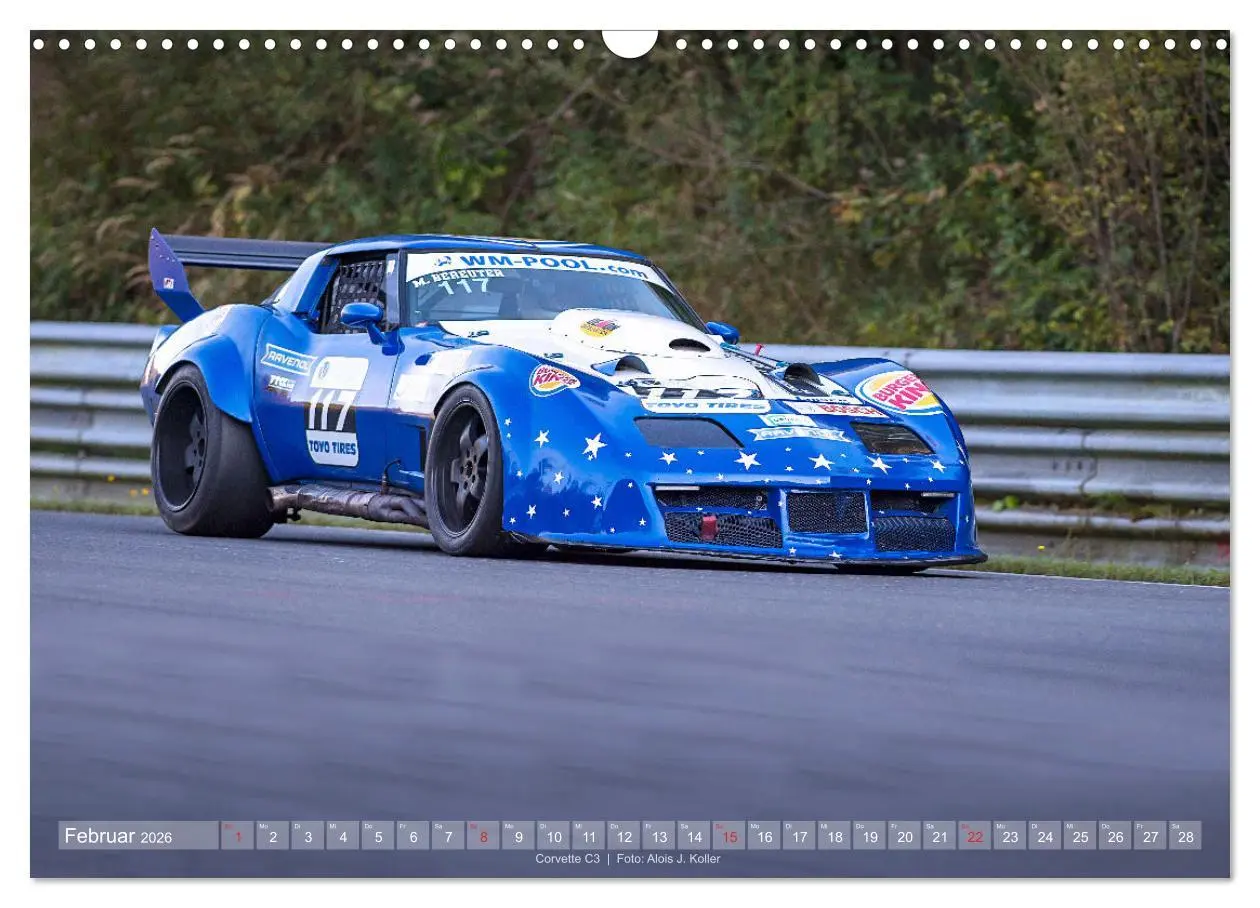 Bild: 9783457869123 | Corvette Racing 2026 (Wandkalender 2026 DIN A3 quer), CALVENDO...