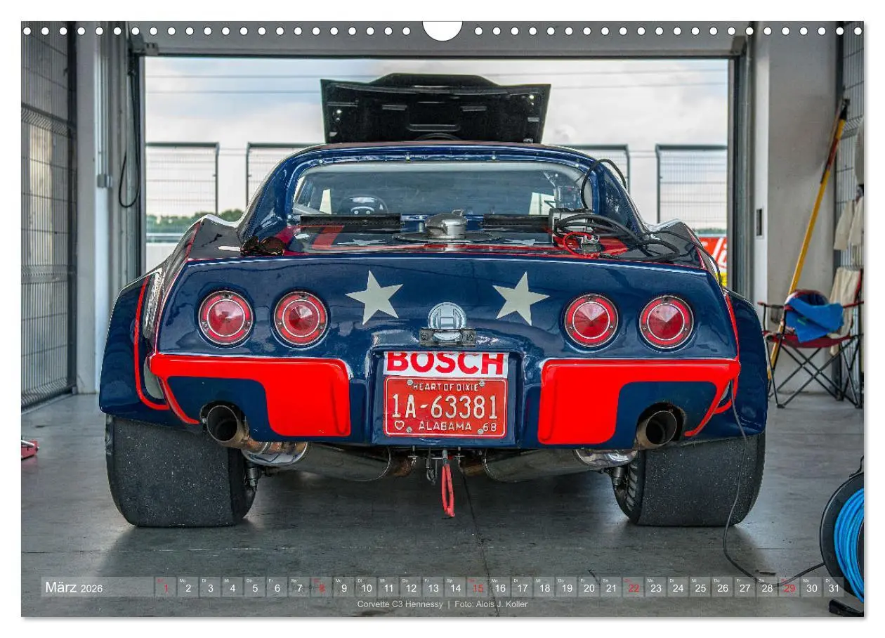 Bild: 9783457869123 | Corvette Racing 2026 (Wandkalender 2026 DIN A3 quer), CALVENDO...
