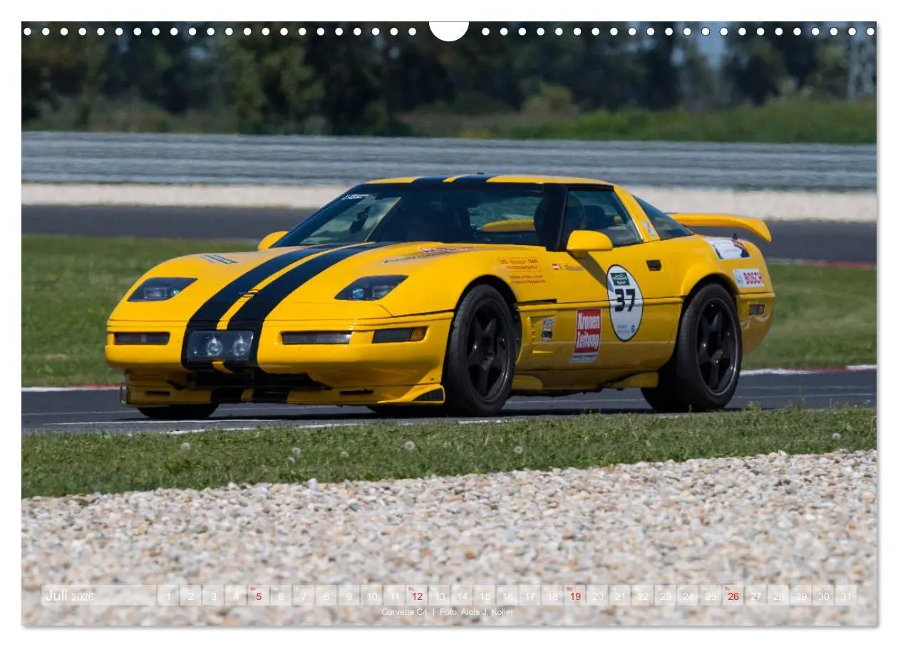 Bild: 9783457869123 | Corvette Racing 2026 (Wandkalender 2026 DIN A3 quer), CALVENDO...