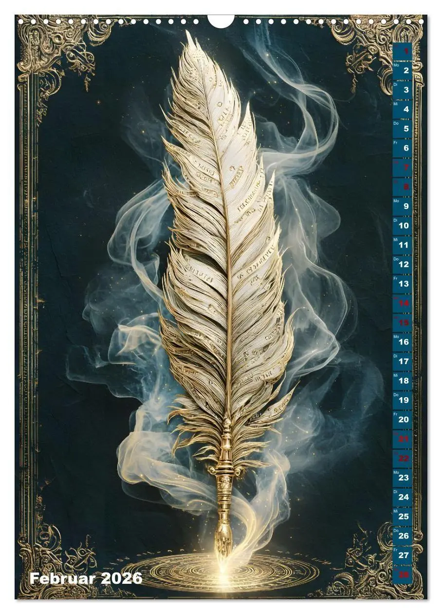 Bild: 9783516719123 | Umbrae Libri (Wandkalender 2026 DIN A3 hoch), CALVENDO Monatskalender