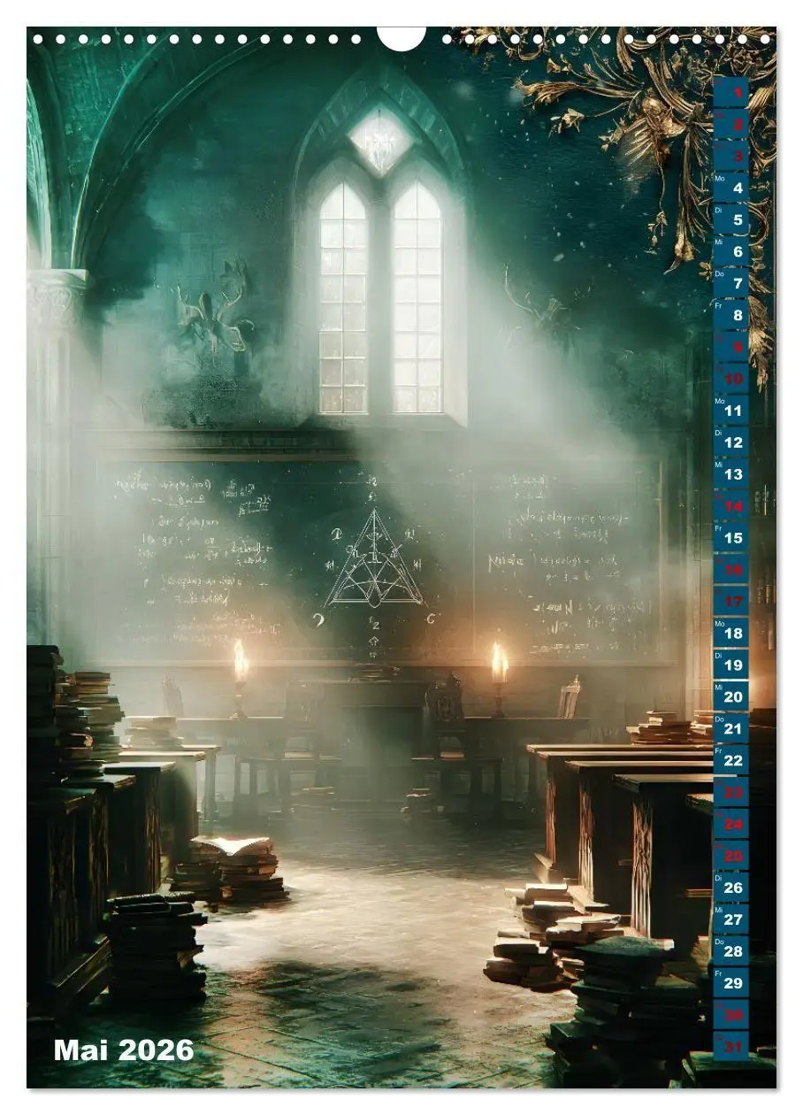 Bild: 9783516719123 | Umbrae Libri (Wandkalender 2026 DIN A3 hoch), CALVENDO Monatskalender