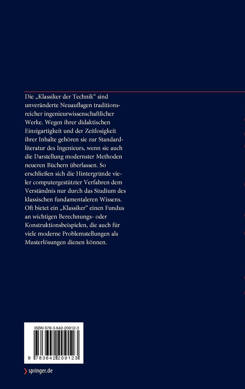 Rückseite: 9783642209123 | Festigkeitslehre | Ein Lehr- und Arbeitsbuch | Jens Wittenburg | Buch