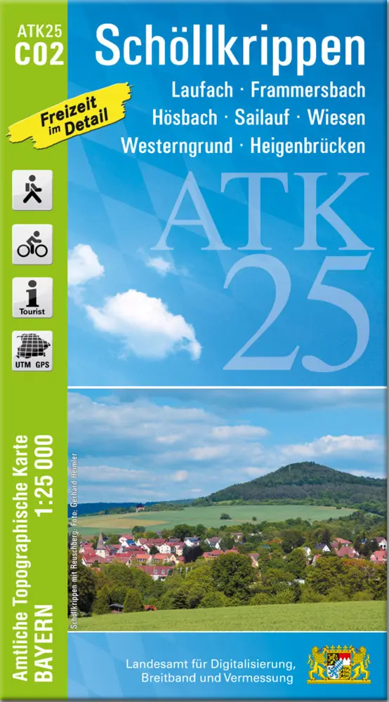 Cover: 9783899339123 | Schöllkrippen 1:25 000 | Digitalisierung | (Land-)Karte | Deutsch