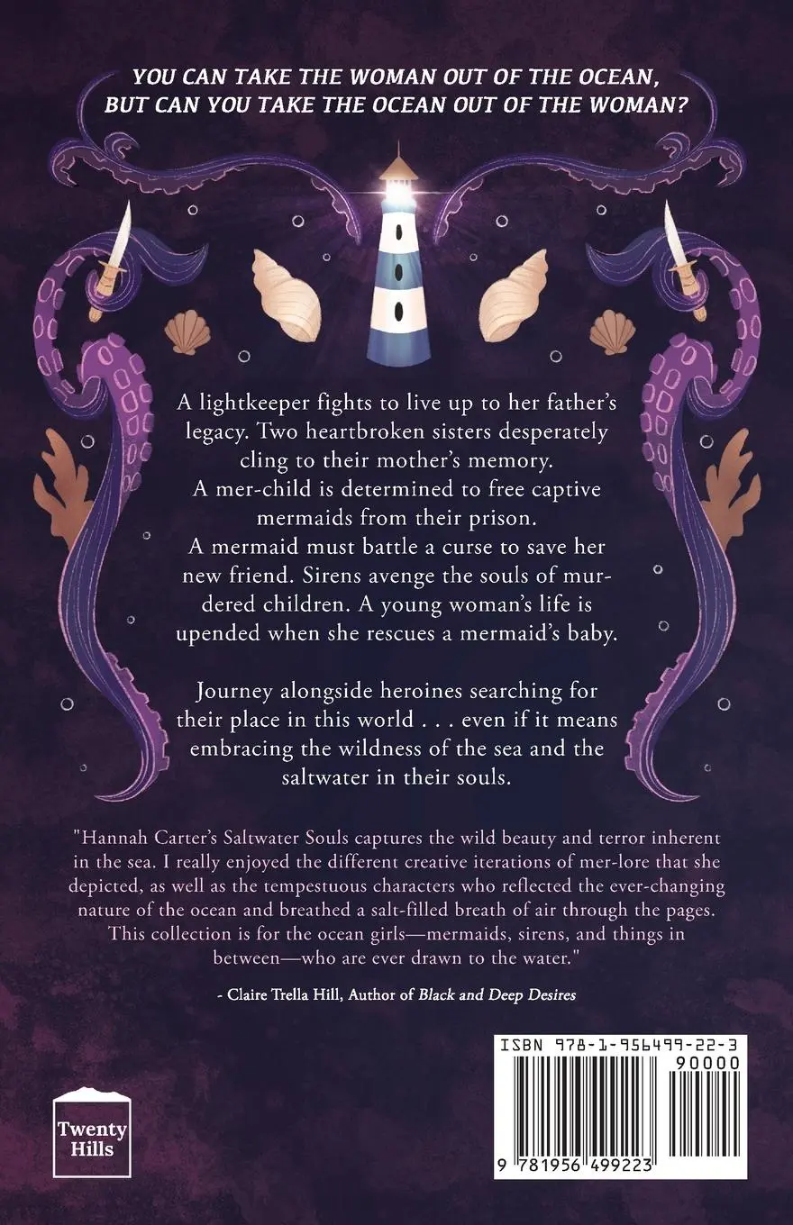 Rückseite: 9781956499223 | Saltwater Souls | Hannah Carter | Taschenbuch | Englisch | 2024