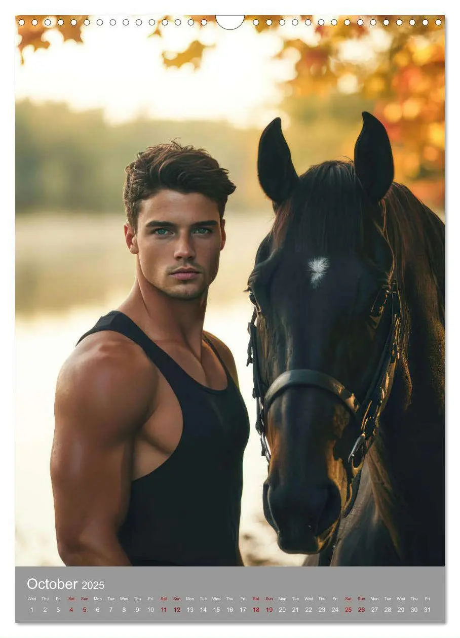 Bild: 9783457239223 | Riders of desire (Wall Calendar 2025 DIN A3 portrait), CALVENDO 12...