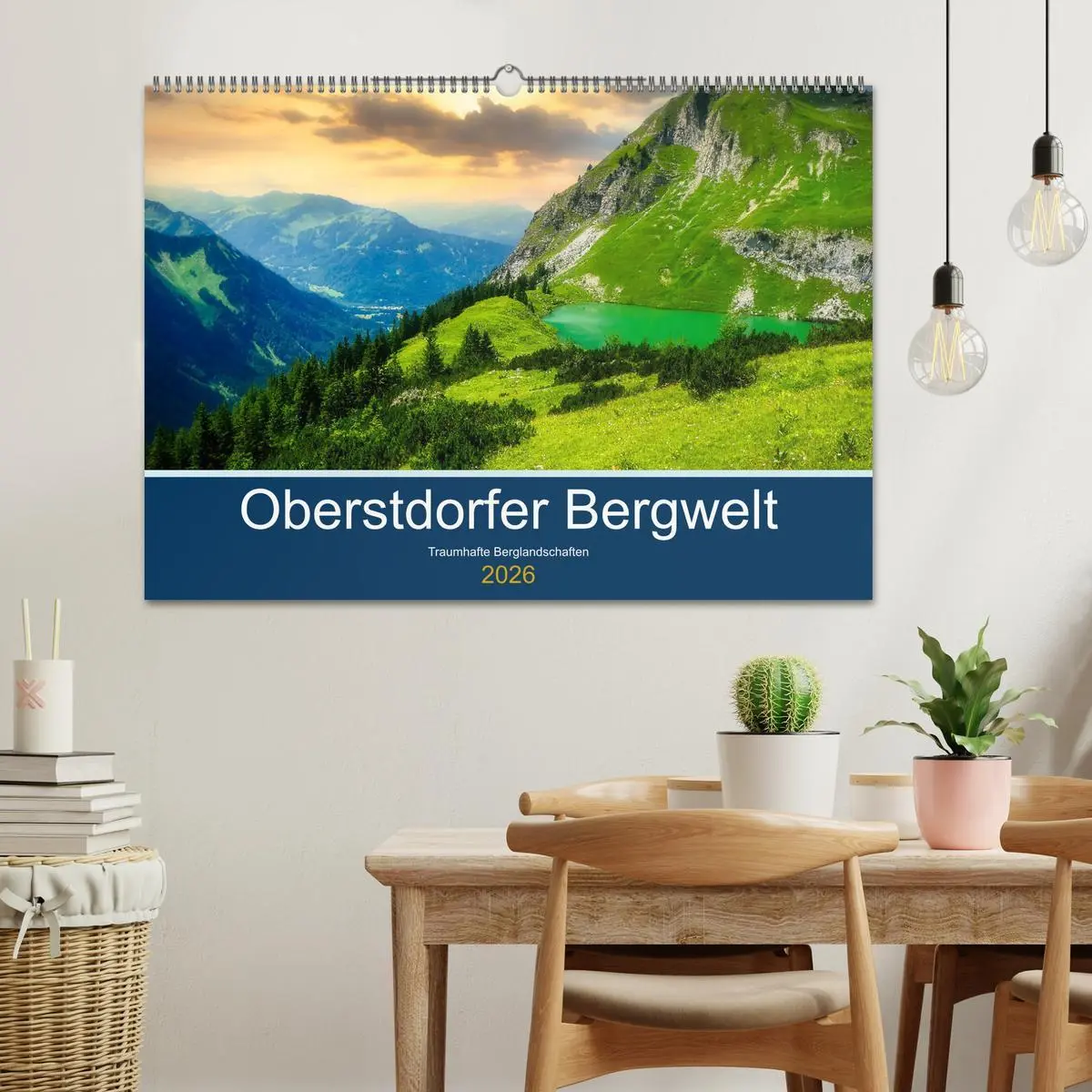 Bild: 9783457619223 | Oberstdorfer Bergwelt (Wandkalender 2026 DIN A2 quer), CALVENDO...
