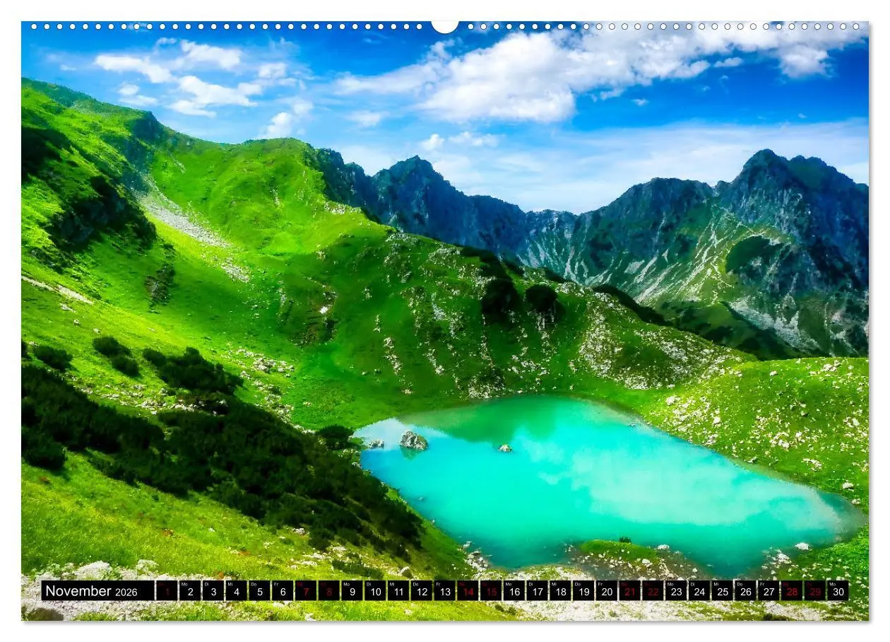 Bild: 9783457619223 | Oberstdorfer Bergwelt (Wandkalender 2026 DIN A2 quer), CALVENDO...