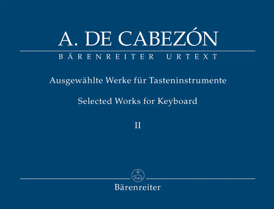 Cover: 9790006529223 | Ausgewahlte Werke 2 Tasteninstr. | Antonio de Cabezón | Buch