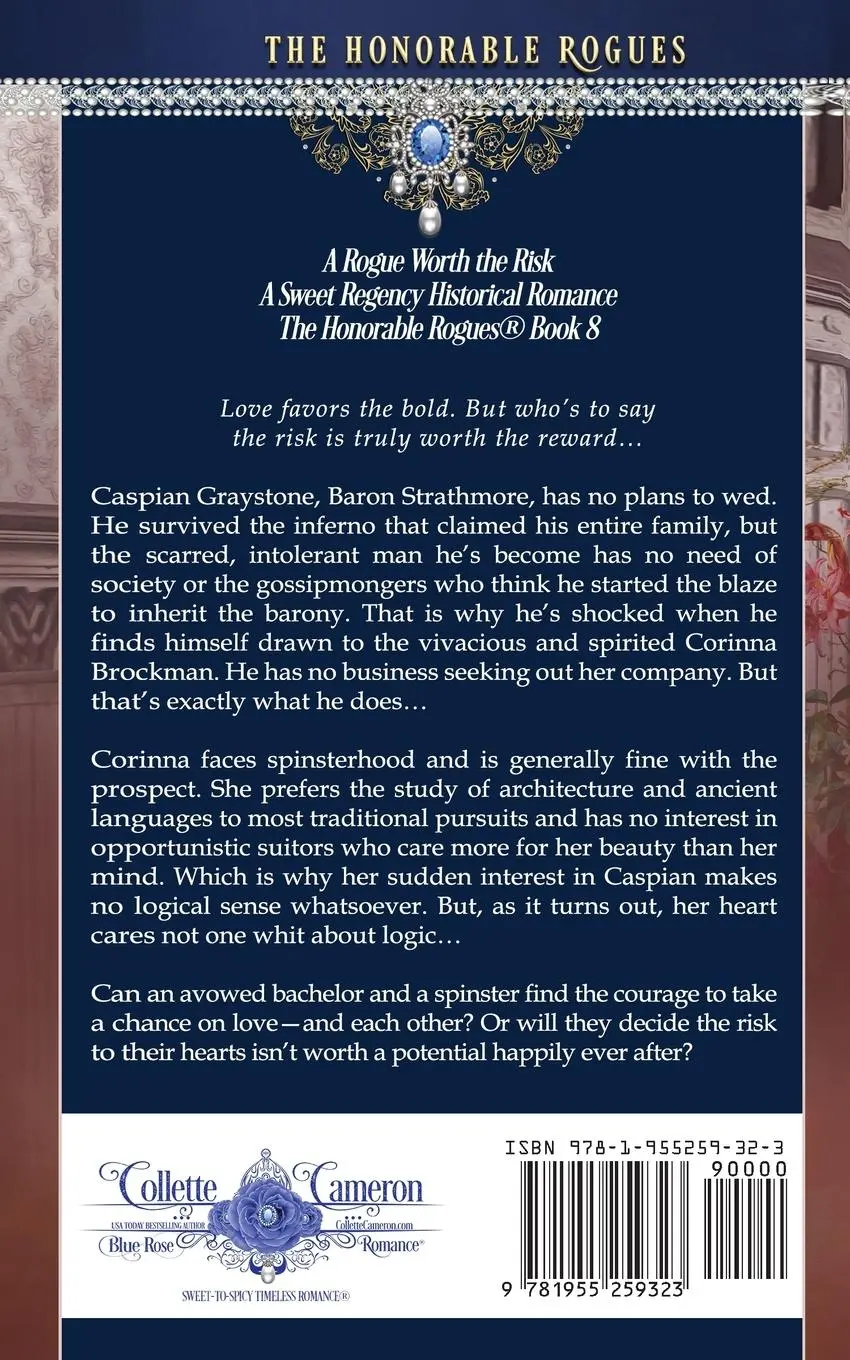 Rückseite: 9781955259323 | A Rogue Worth the Risk | Collette Cameron | Taschenbuch | Englisch