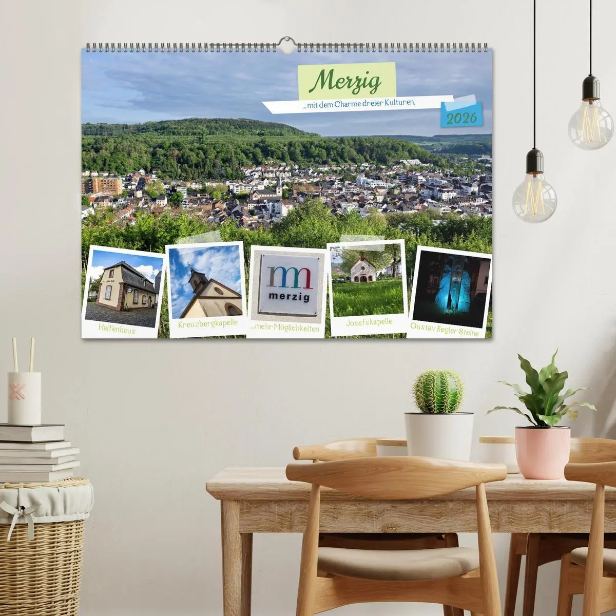 Bild: 9783457399323 | Merzig - Charme dreier Kulturen (Wandkalender 2026 DIN A2 quer),...