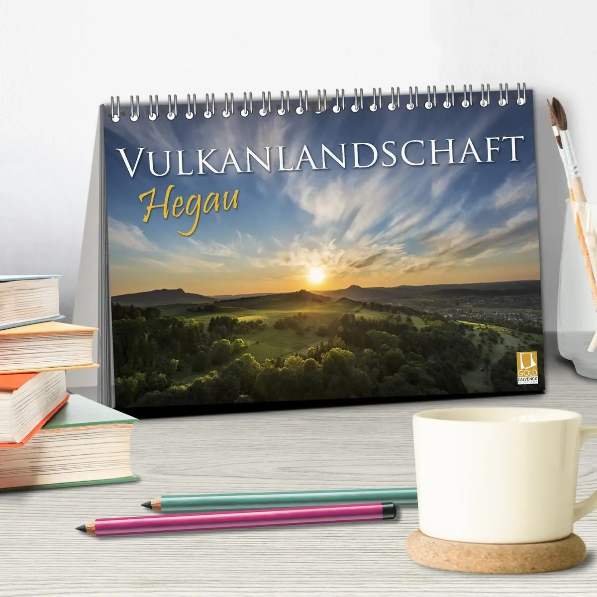 Bild: 9783516179323 | Vulkanlandschaft Hegau 2026 (Tischkalender 2026 DIN A5 quer),...