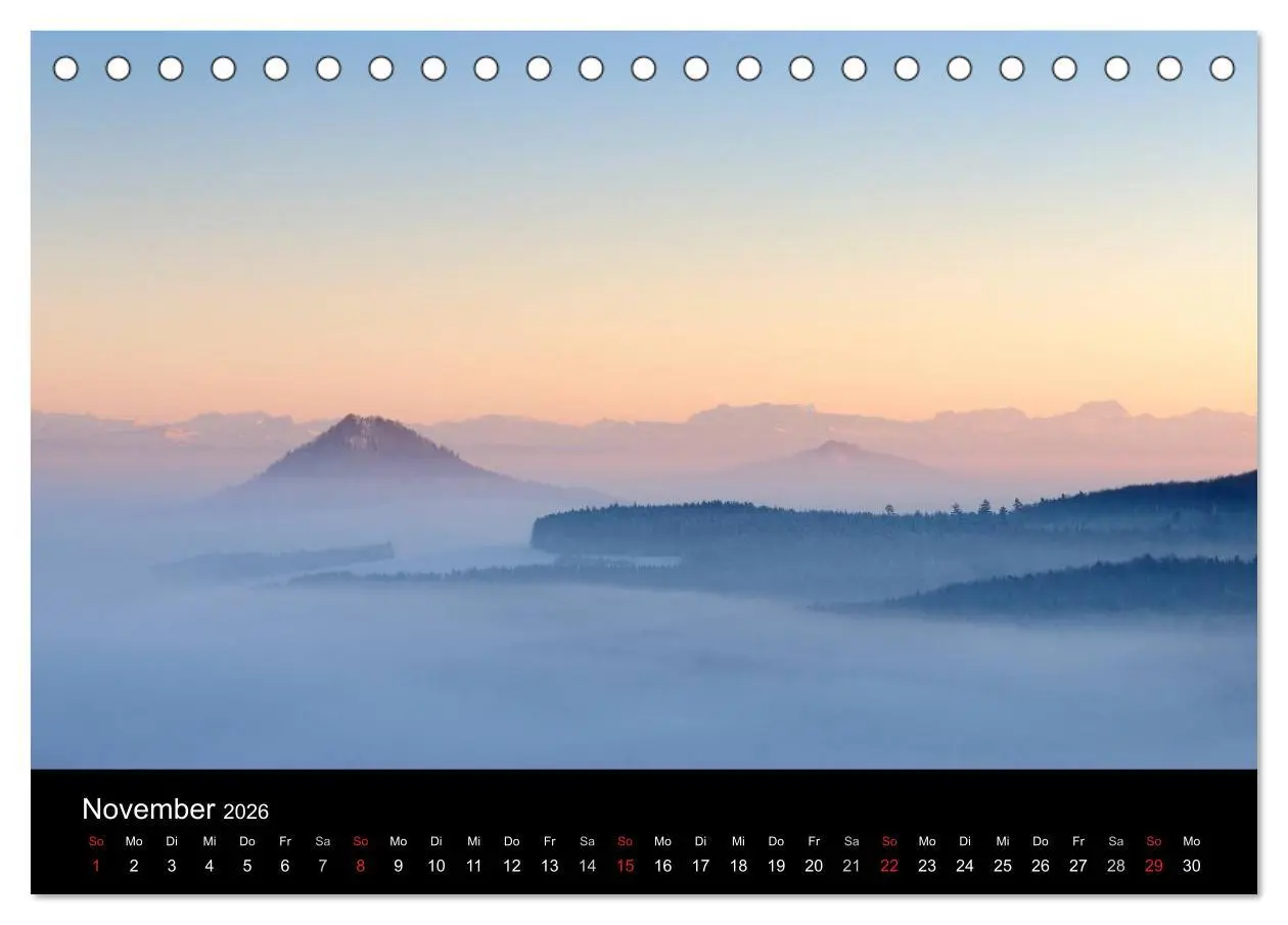 Bild: 9783516179323 | Vulkanlandschaft Hegau 2026 (Tischkalender 2026 DIN A5 quer),...