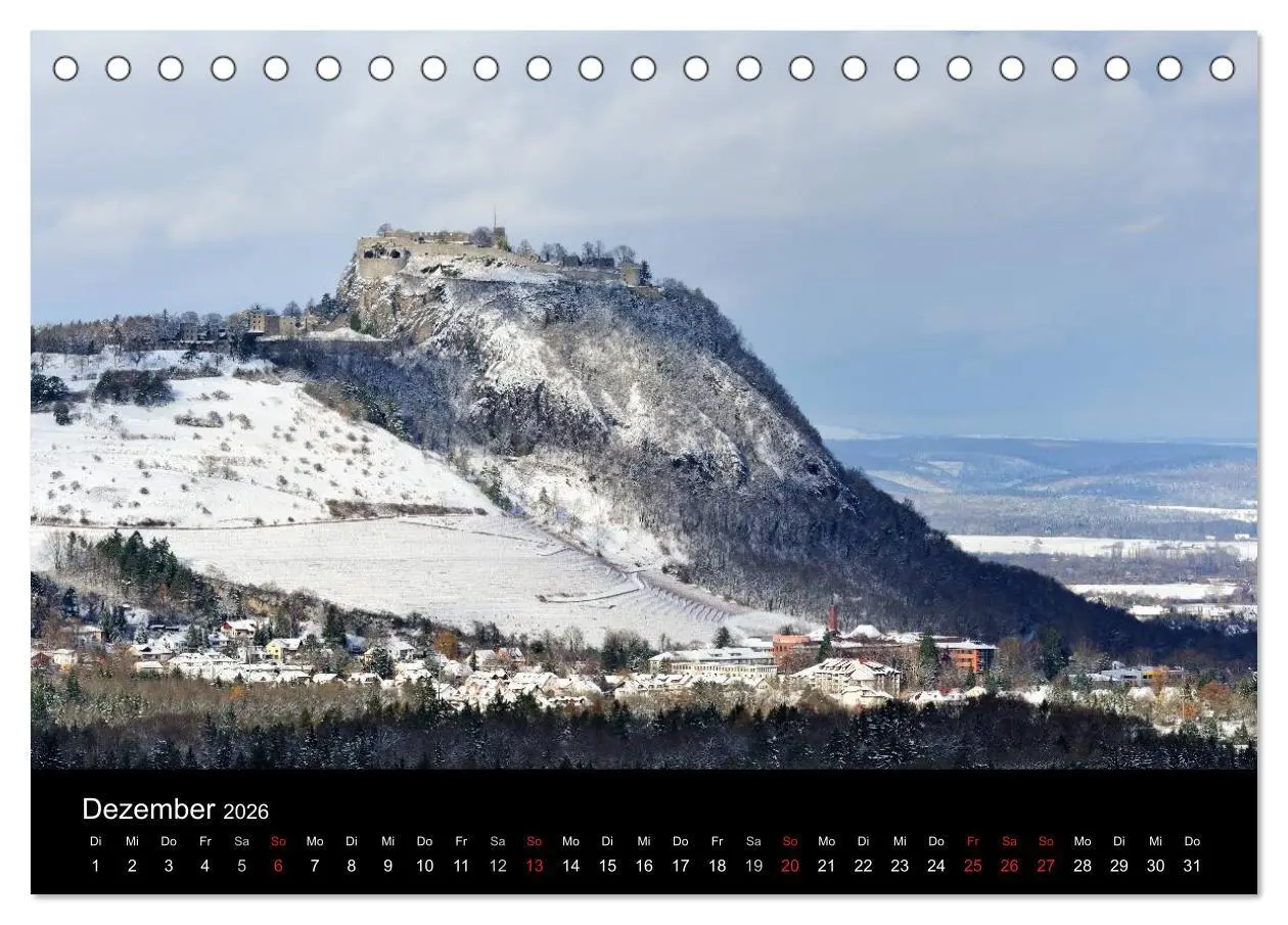 Bild: 9783516179323 | Vulkanlandschaft Hegau 2026 (Tischkalender 2026 DIN A5 quer),...
