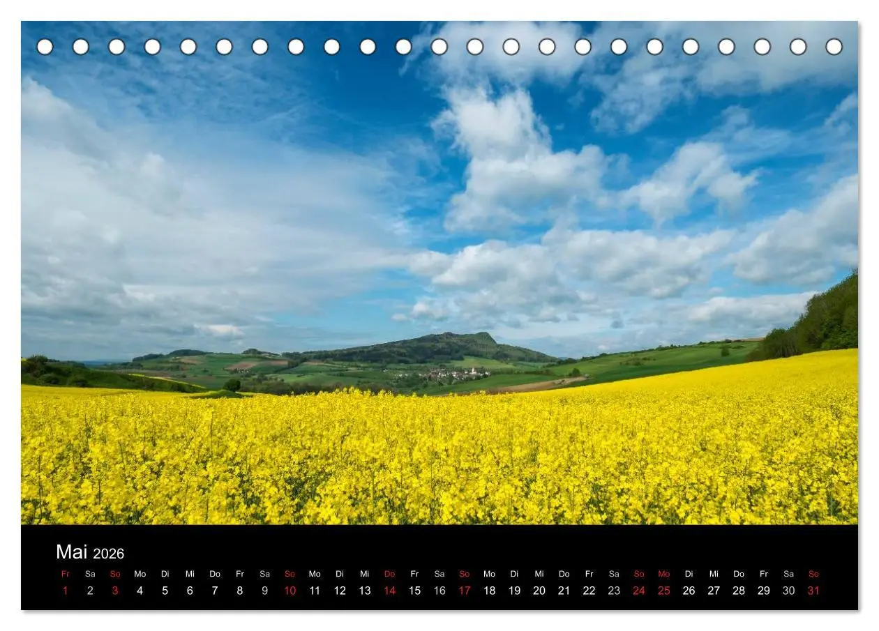 Bild: 9783516179323 | Vulkanlandschaft Hegau 2026 (Tischkalender 2026 DIN A5 quer),...
