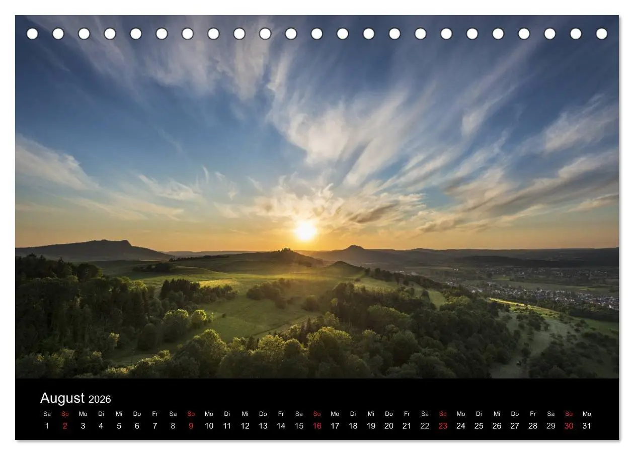 Bild: 9783516179323 | Vulkanlandschaft Hegau 2026 (Tischkalender 2026 DIN A5 quer),...