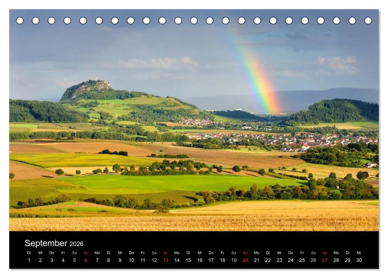 Bild: 9783516179323 | Vulkanlandschaft Hegau 2026 (Tischkalender 2026 DIN A5 quer),...
