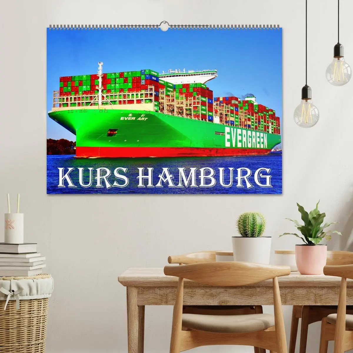Bild: 9783516629323 | KURS HAMBURG (Wandkalender 2026 DIN A2 quer), CALVENDO Monatskalender