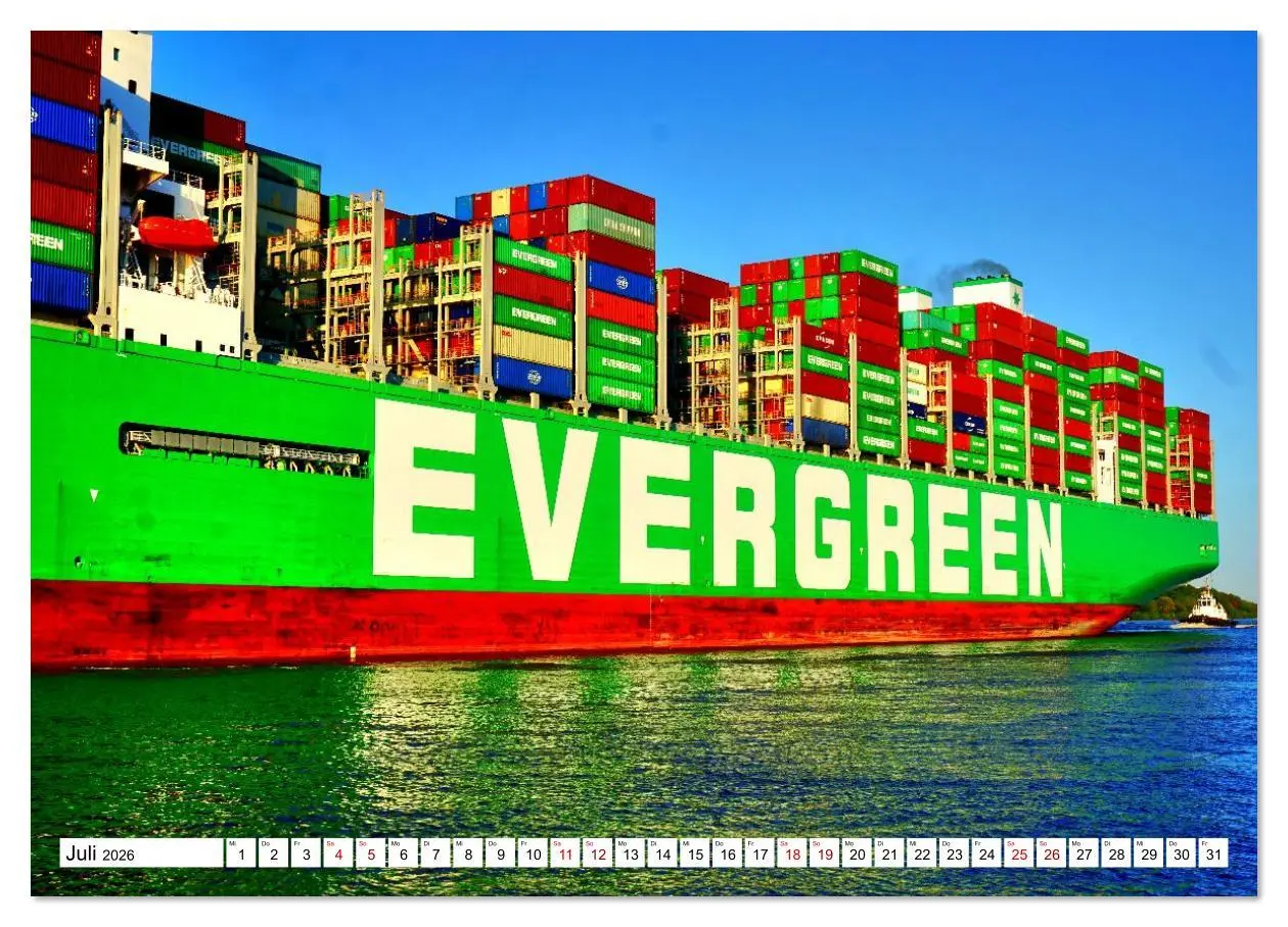 Bild: 9783516629323 | KURS HAMBURG (Wandkalender 2026 DIN A2 quer), CALVENDO Monatskalender