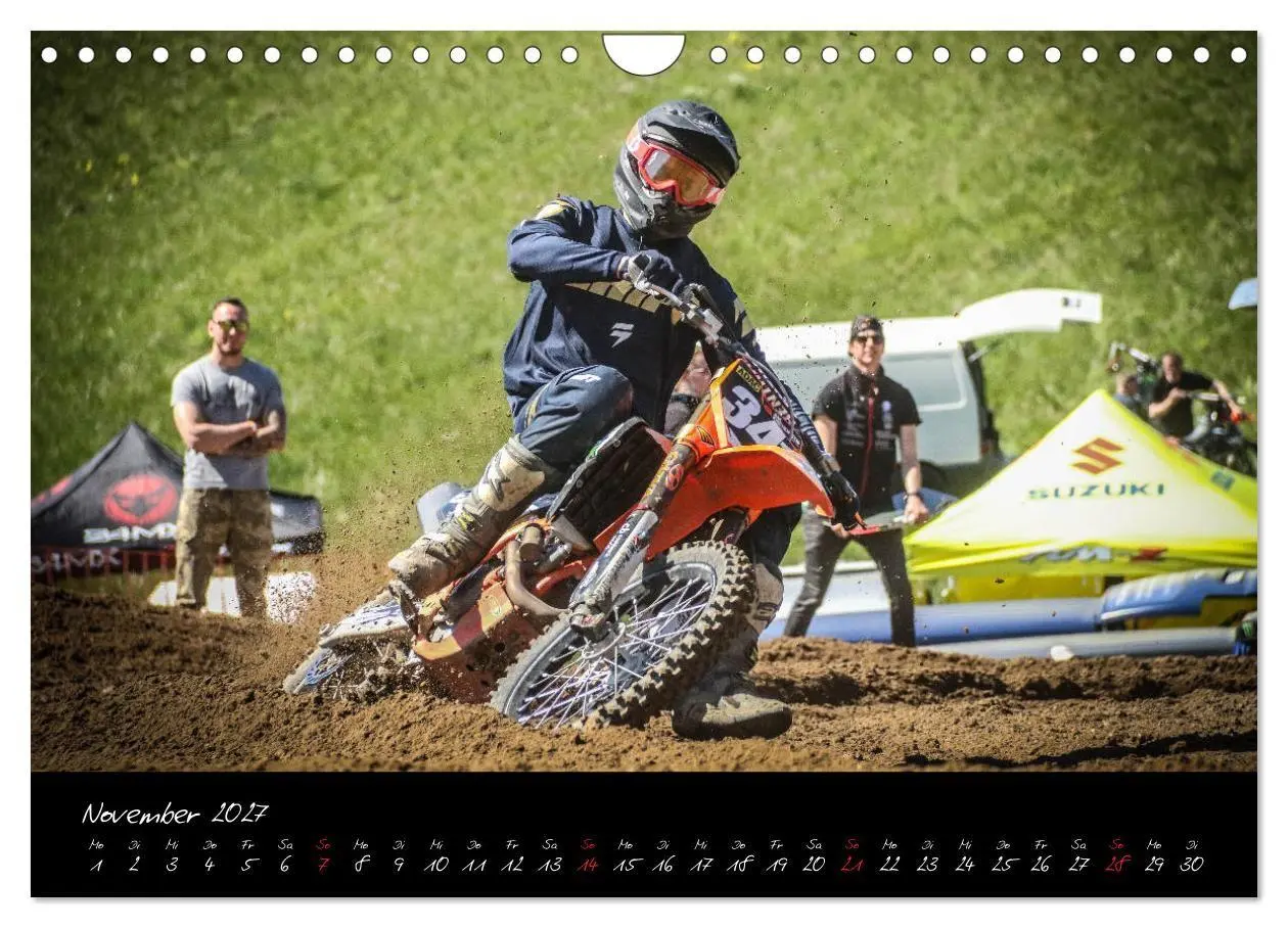 Bild: 9783569719323 | Motocross Racing 2027 (Wandkalender 2027 DIN A4 quer), CALVENDO...